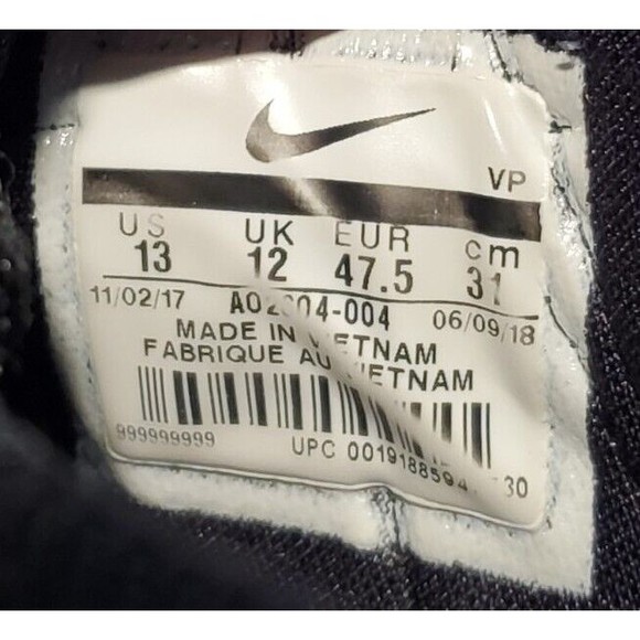 Nike Zoom KD 11 Still KD 2018 Oreo Kevin Durant Basketball Shoes Mens Sz 13 - Picture 10 of 10